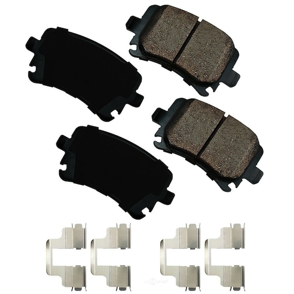 Akebono Euro Akebono EUR1348A Euro Ultra Premium Ceramic Pads EUR1348A - main